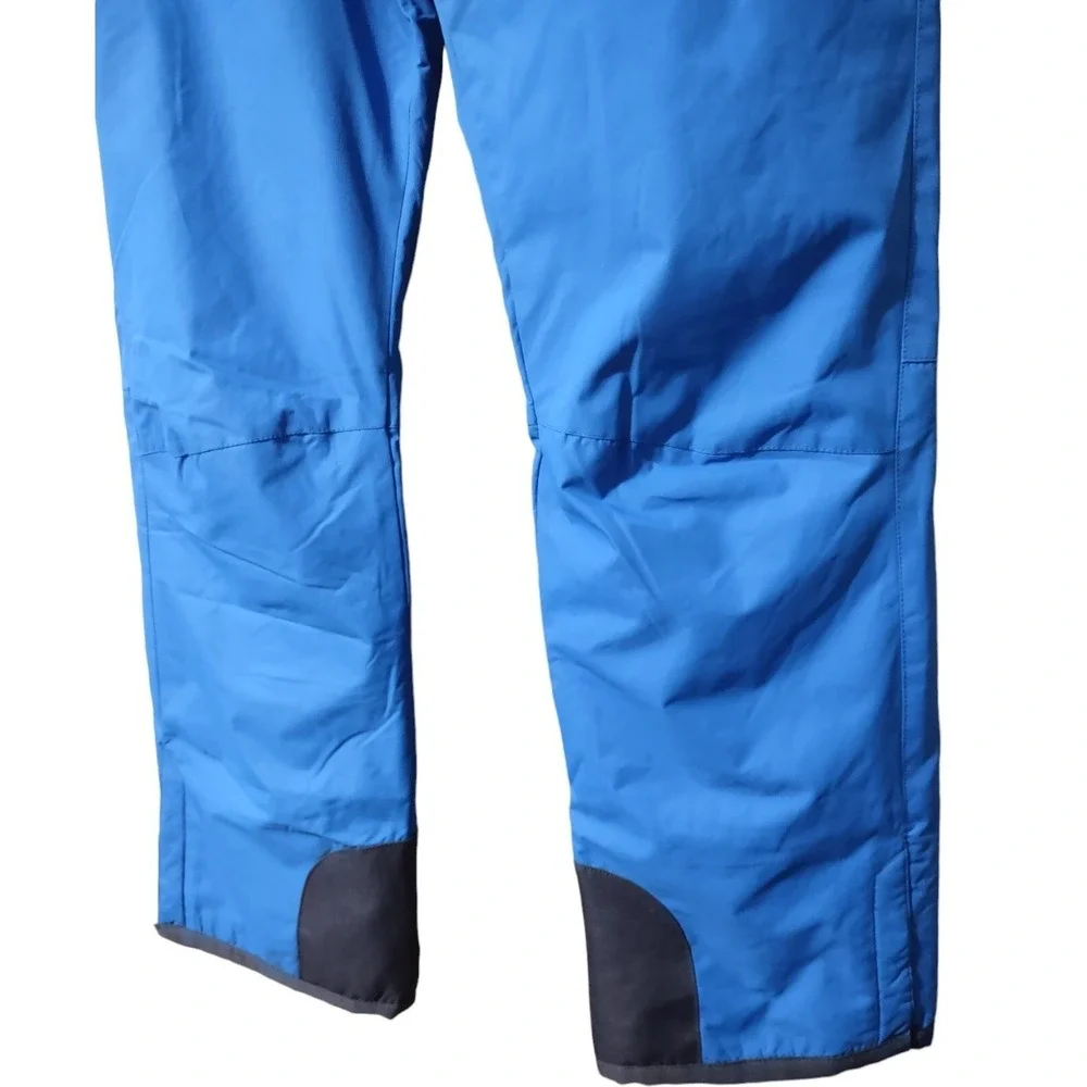 Arctix Insulated‎ Snow Pant Women's Size Large Blue Zip Pockets Zip Snap Closure